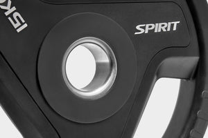 |Spirit Fitness Olympic Rubber Tri Grip Weights2|