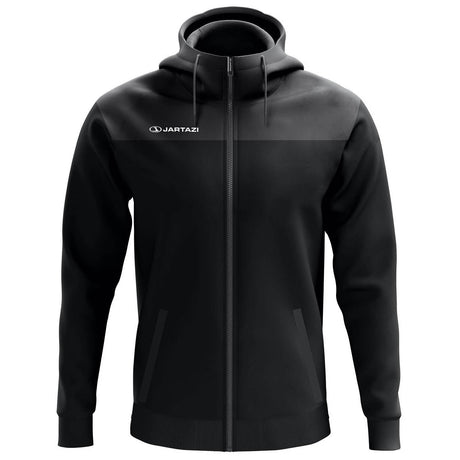 |Jartazi Bari Mens Knitted Hooded Zip Jacket|