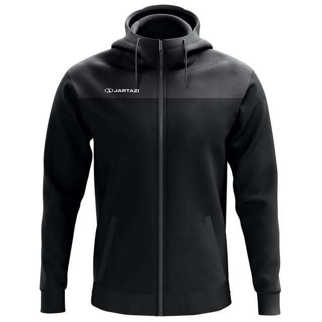 |Jartazi Bari Mens Knitted Hooded Zip Jacket|