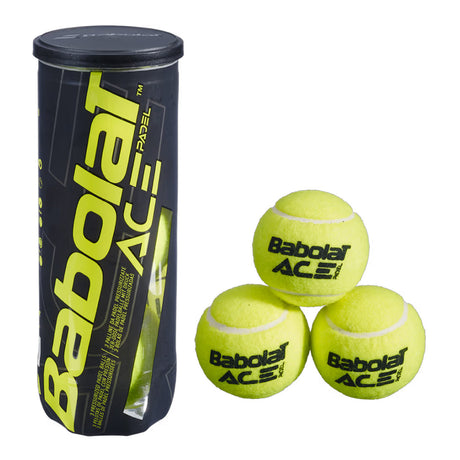 |Babolat Ace Padel Balls - Tube of 3 2|