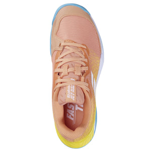 |BabolatGirlJetMach3AllCourtJuniorTennisShoeAbove|