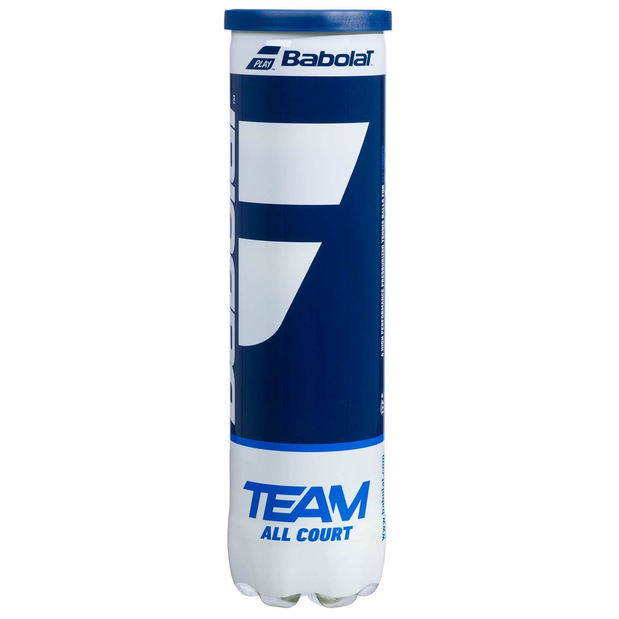 |BabolatTeamAllCourtTennisBallsTube|