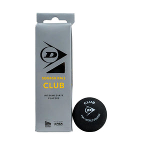 Dunlop Club 4X3 Squash Balls