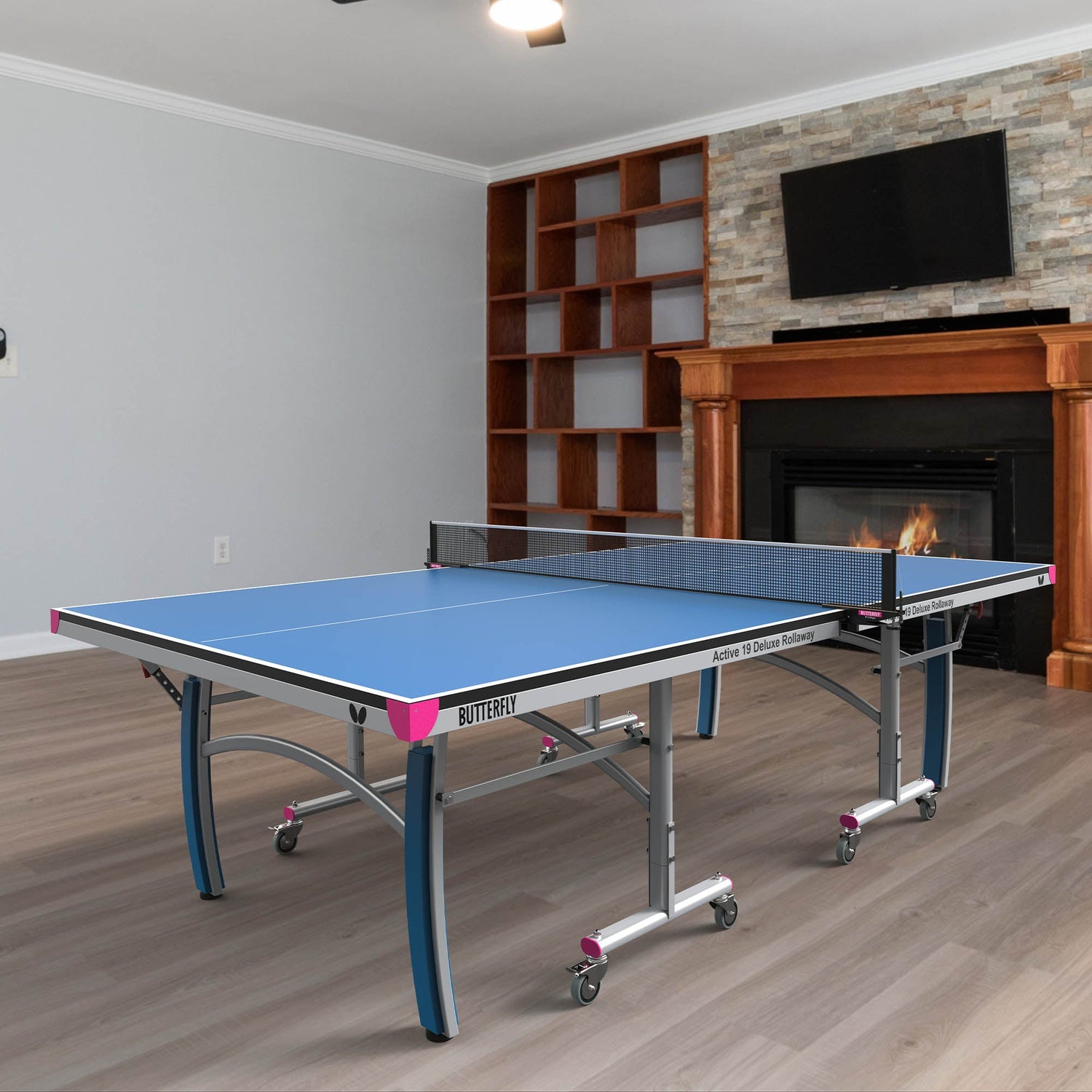 Butterfly Active 19 Deluxe Rollaway Indoor Table Tennis Table Sweatband