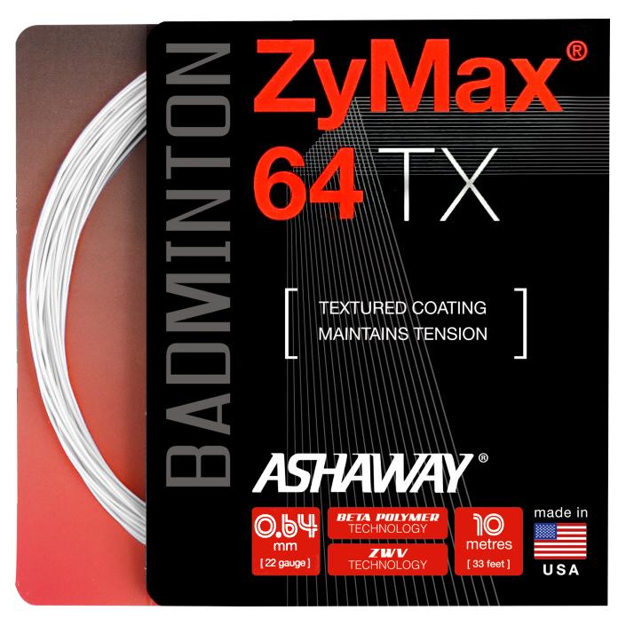 Ashaway ZyMax 64 TX Badminton String Set