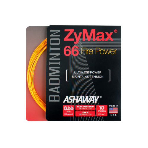Zymax 66 Fire Power Badminton String 10m Set
