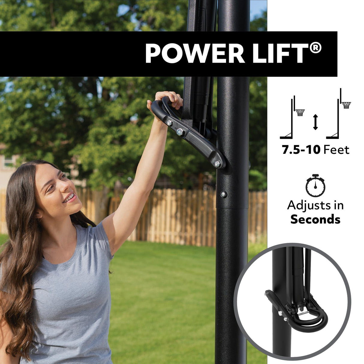 Lifetime Slam-it Pro 54 inch Basketball System