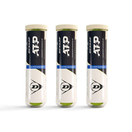 |Dunlop ATP Championship Tennis Balls - 1 Dozen Box|