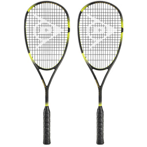 |Dunlop Sonic Core Ultimate 132 Squash Racket Double Pack AW22|