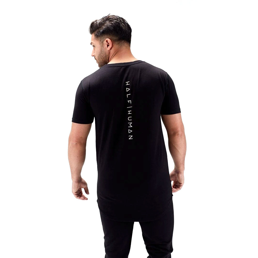 |Half Human Mens Scoop Neck T-Shirt - 2|