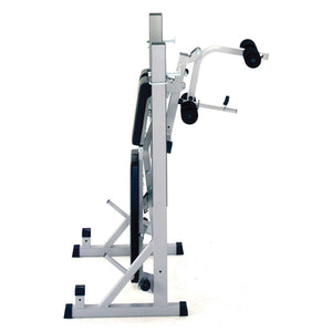 |York B540 2 in 1 Weight Bench Folded View|
