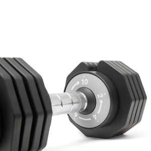 |HalfHuman10kgAdjustableDumbbellAngled|