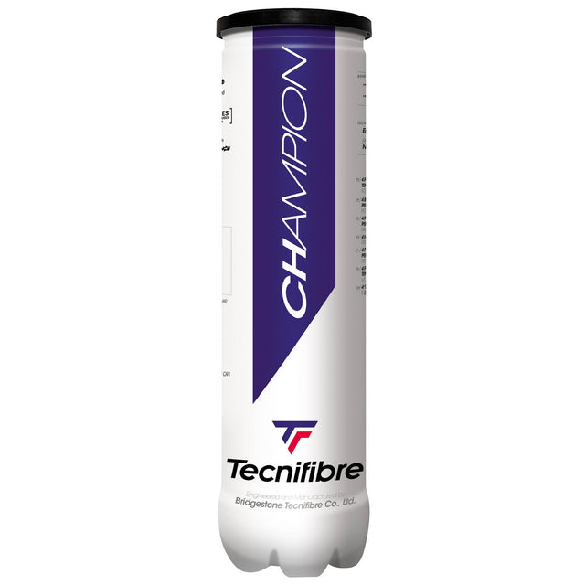 |Tecnifibre Champion One Tennis Balls - Tube of 4|