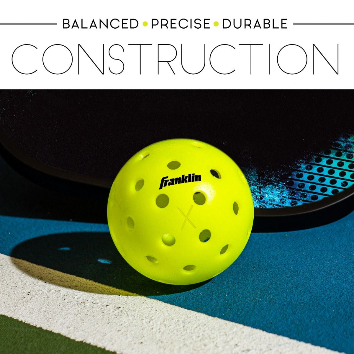 |Franklin Outdoor X-40 Outdoor Pickleball Ball Info3|