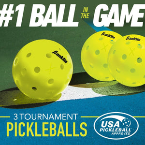 |Franklin Outdoor X-40 Outdoor Pickleball Ball Info6|