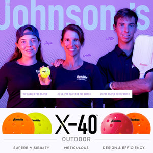 |Franklin Outdoor X-40 Outdoor Pickleball Ball Info7|