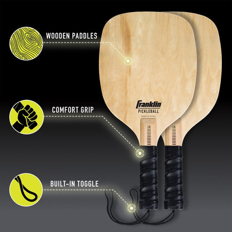 |Franklin Pickleball 2 Player Court Set info |