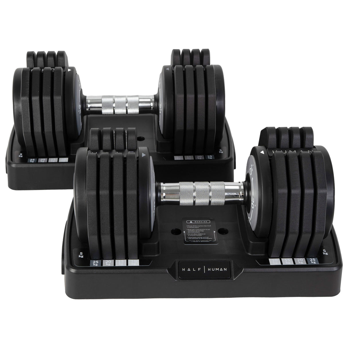 |HalfHuman25kgAdjustableDumbbells|