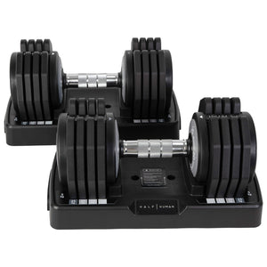 |HalfHuman25kgAdjustableDumbbells|