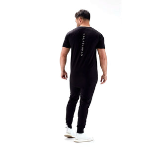 |Half Human Mens Tapered Fit Joggers - Angle|
