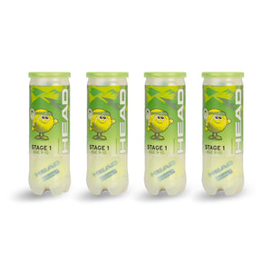 |Head Stage 1 Green Mini Tennis Balls - 1 Dozen|