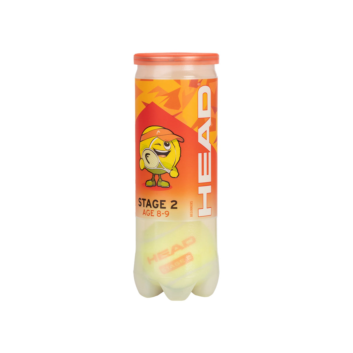 |Head Stage 2 Orange Mini Tennis Balls - Tube of 3|
