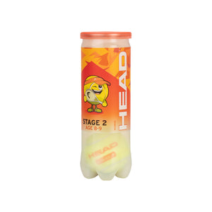 |Head Stage 2 Orange Mini Tennis Balls - Tube of 3|