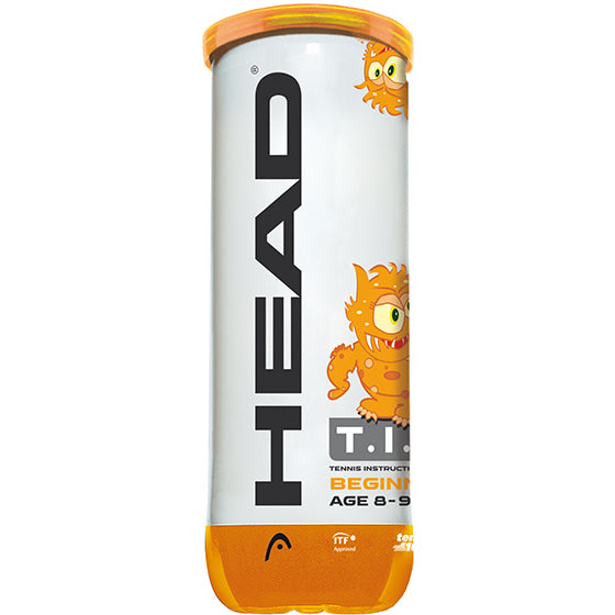 |Head TIP Orange Mini Tennis Balls - Tube of 3|