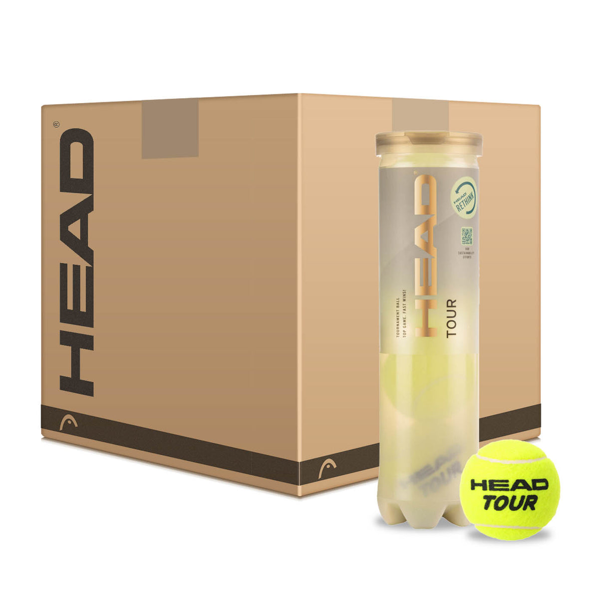 |HeadTourTennisBalls12Dozen|