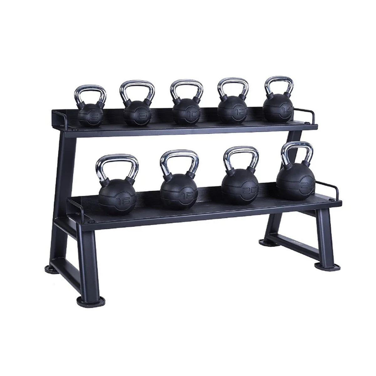 |Jordan 2 Tier Kettlebell Rack|