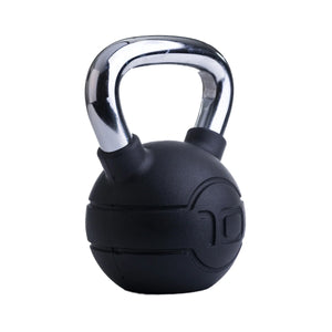|Jordan Black Rubber Kettlebell 10kg|
