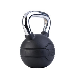 |Jordan Black Rubber Kettlebell 18kg|