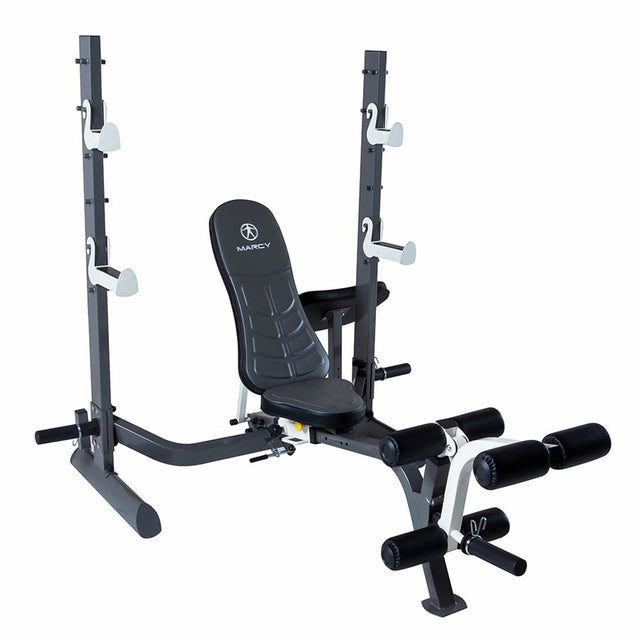 |MarcyPureOlympicMultiPositionFoldingBarbellWeightBench|