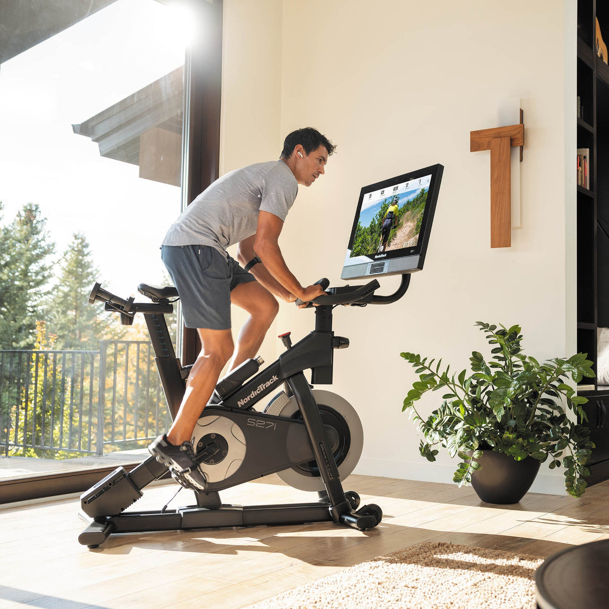 |NordicTrack Commercial S27i Studio Indoor Cycle - Lifestyle2|