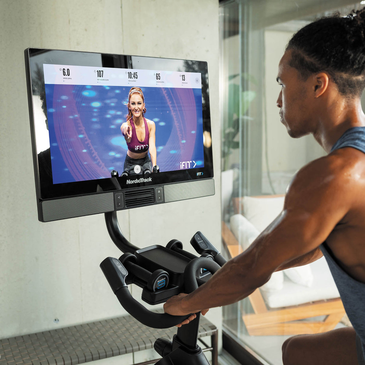 |NordicTrack Commercial S27i Studio Indoor Cycle - Lifestyle3|