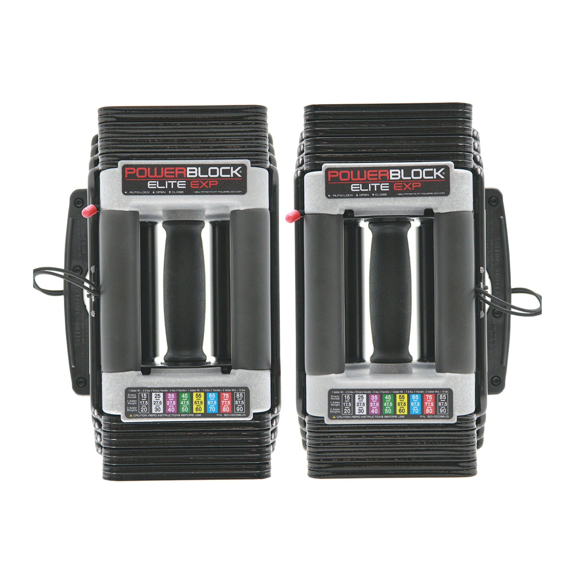 PowerBlock Elite EXP Adjustable Dumbbells – Sweatband