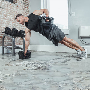 |PowerBlock Pro EXP Stage 1 Adjustable Dumbbells - Lifestyle3|