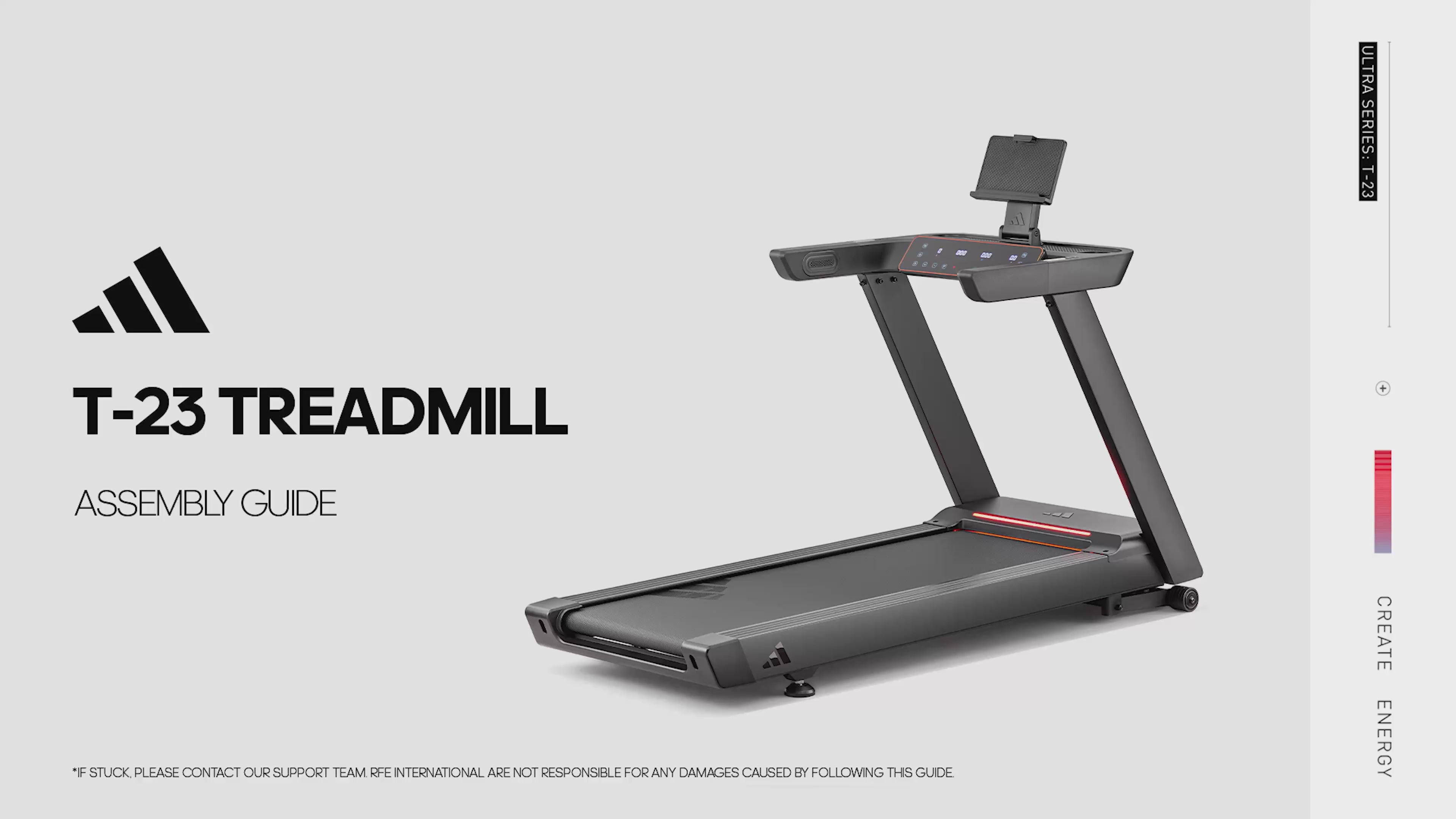 アディダス adidas 【メーカー直送品】 ADIDAS T-23 TREADMILL-100V AVUS10621 adidas T-23 Bluetooth Treadmill – Sweatband