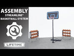 |Lifetime Impact 44in Adjustable Portable Basketball System|