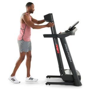 |ProFormTrainer90FoldingTreadmilFolded|