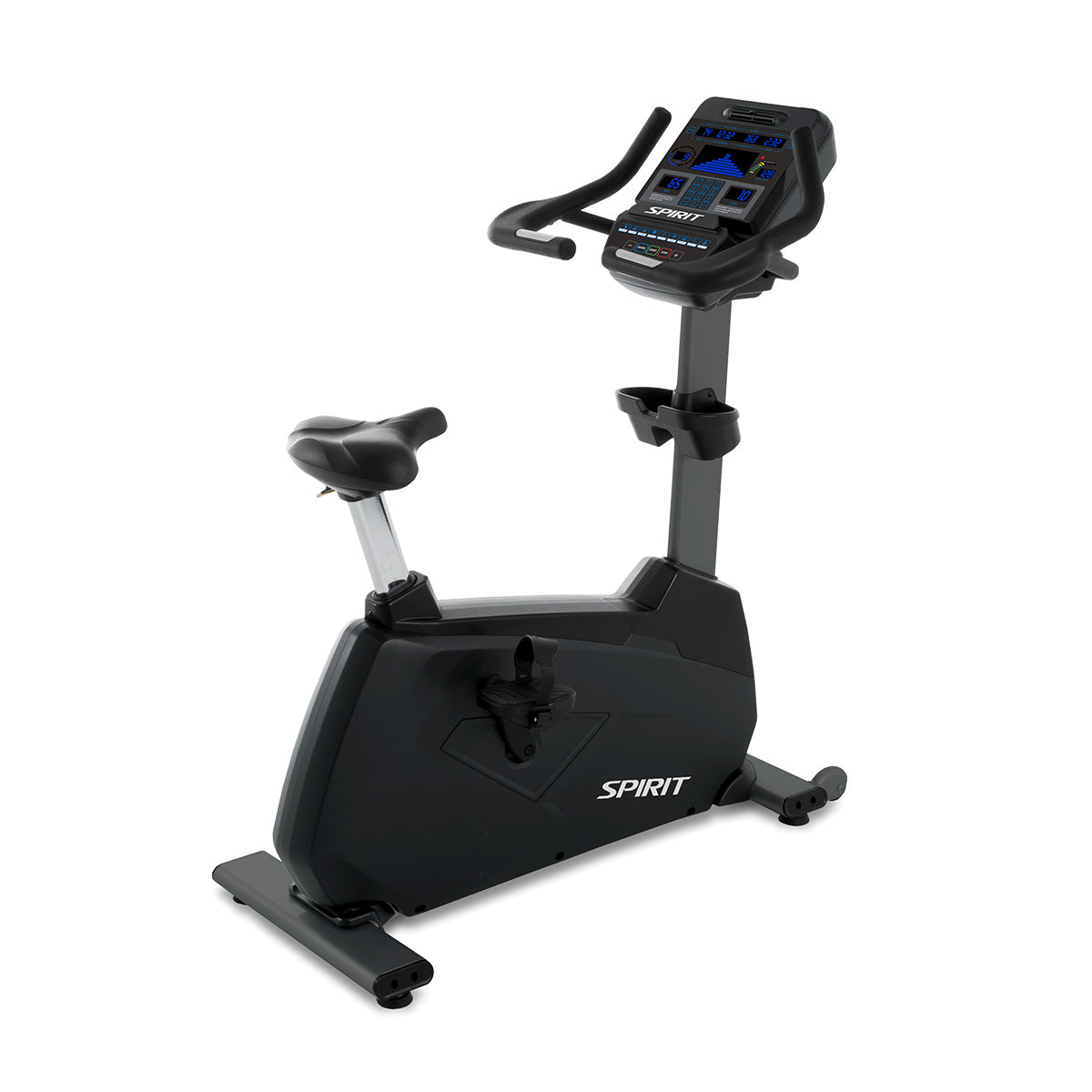 |Refurbished Spirit Fitness CU900 - LED Upright Exercise Bike updated|