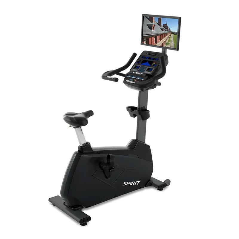 |Refurbished Spirit Fitness CU900 - LED Upright Exercise Bike updated2|