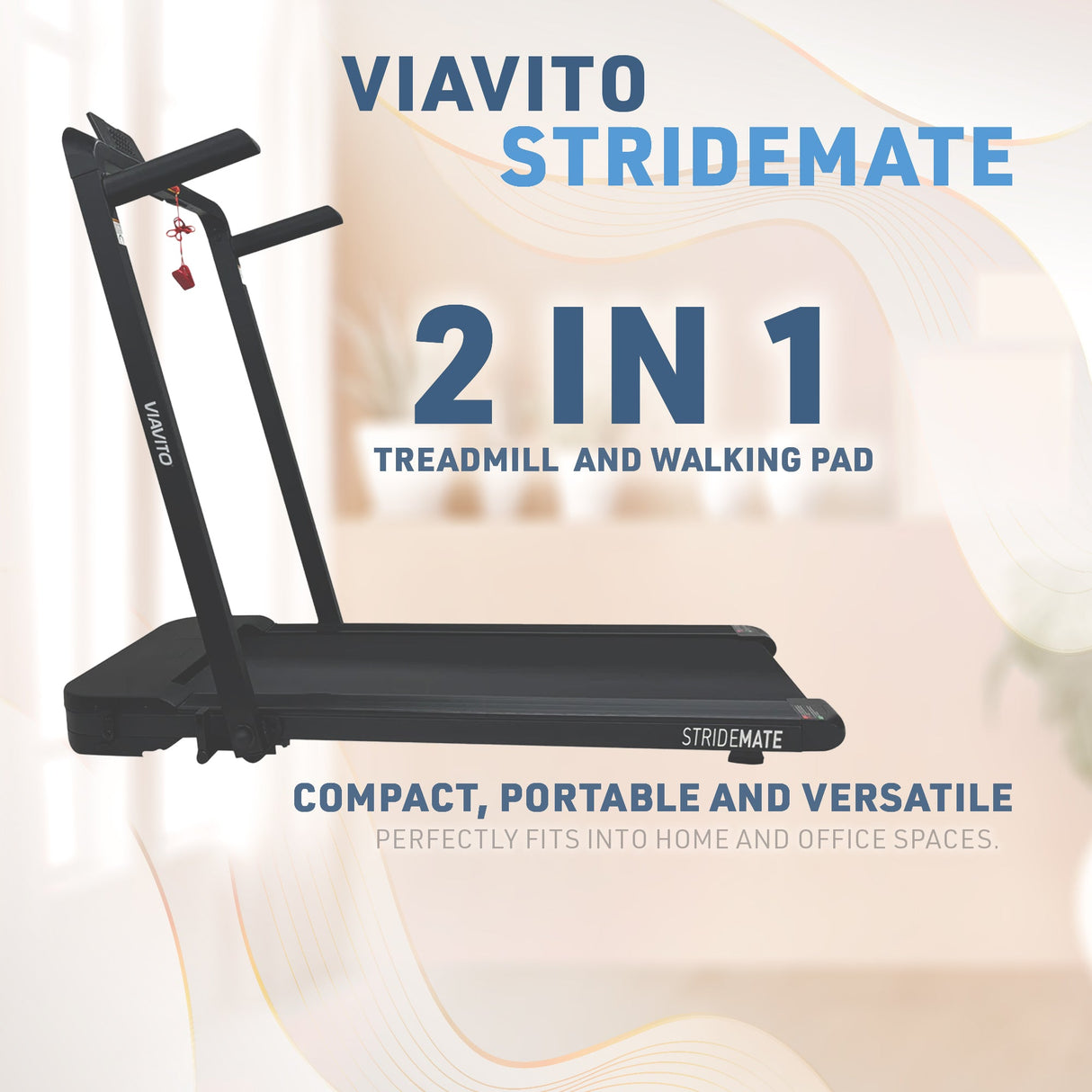 |Viavito StrideMate Walking Pad Infograph|