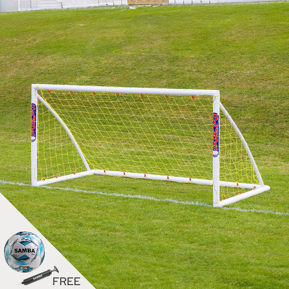 FORZA 8ft X 4ft Kids Football Goal | Durable & Sturdy All Weather
