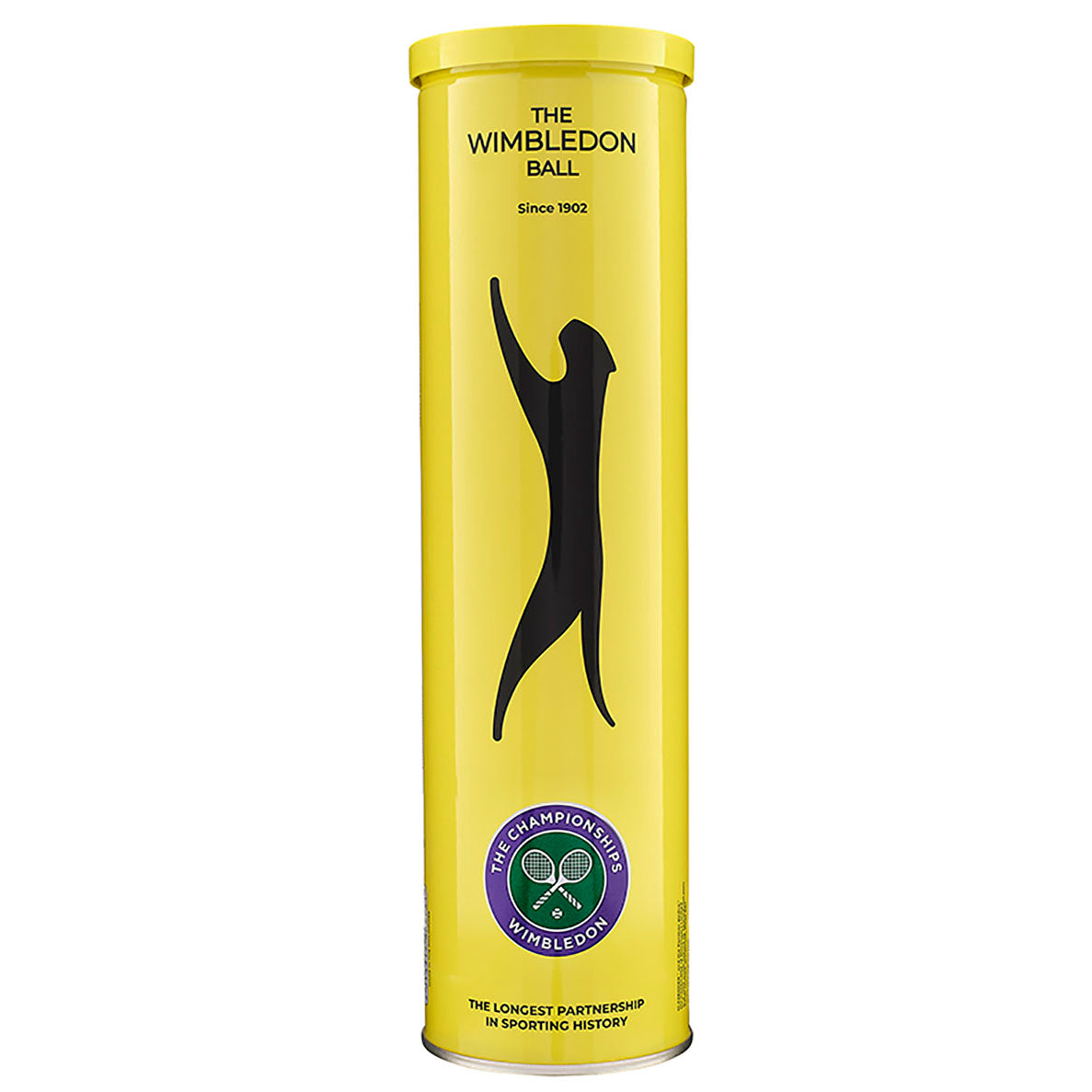 |SlazengerWimbledonTennisBalls12DozenTubeSide|