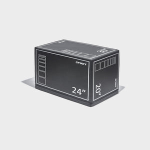 |Spirit Fitness 3 in 1 PlyoBox Angled|
