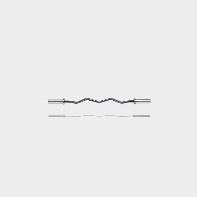 |Spirit Fitness Ez Curl Bar Angled 2|