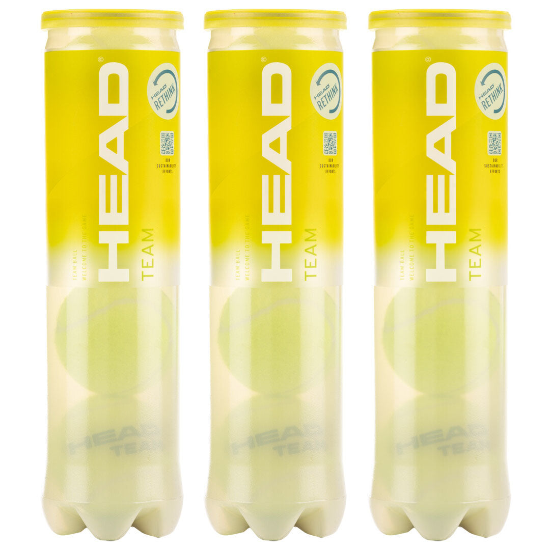 |SweatbandcomHeadTeamTennisBalls1Dozen|