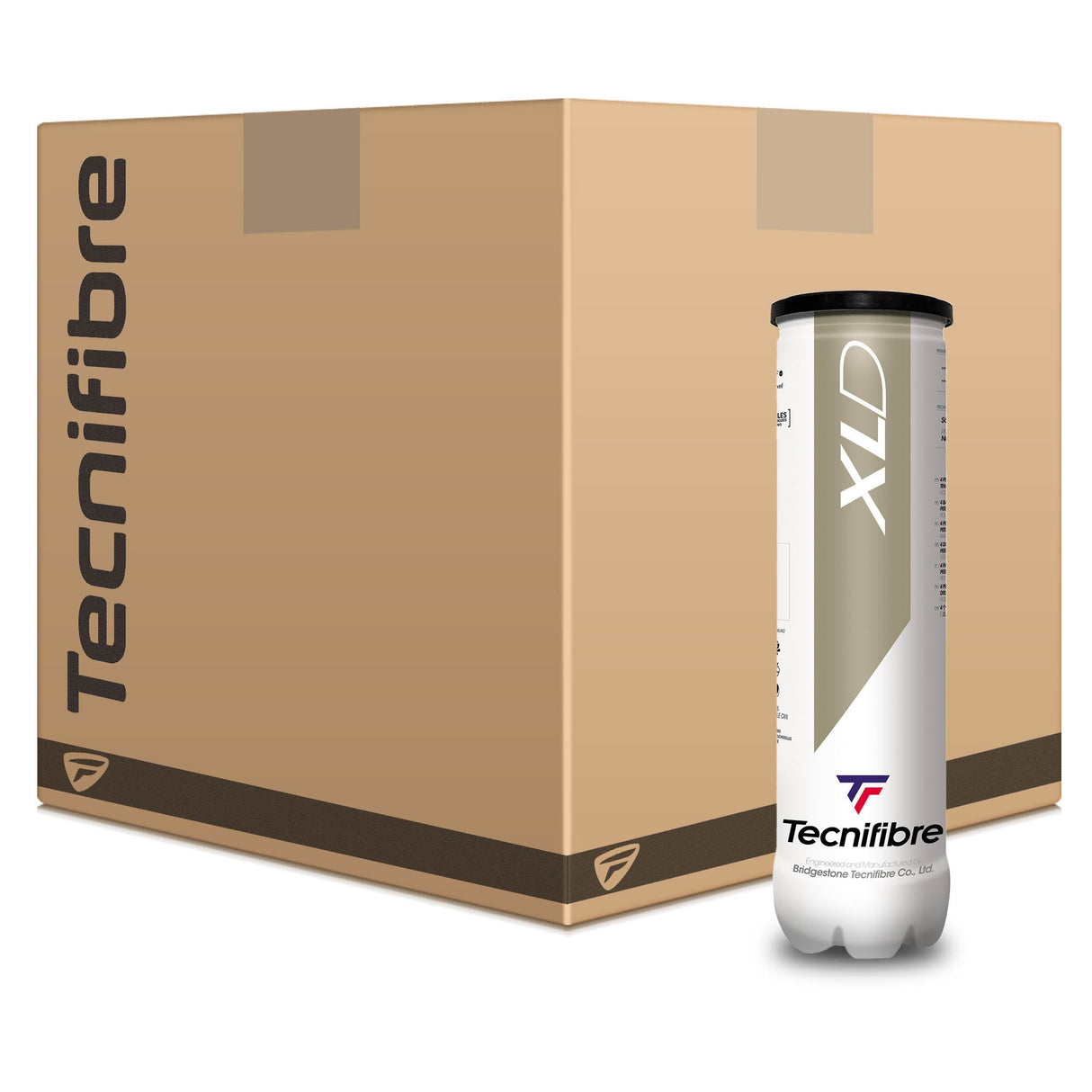|Tecnifibre XLD Tennis Balls - 6 Dozen|