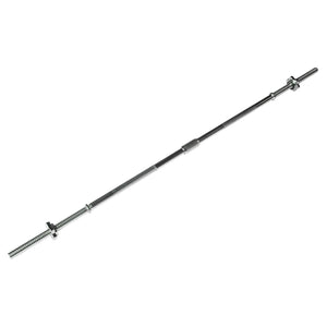 |Viavito 50kg Black Cast Iron Barbell and Dumbbell Set - Bar|